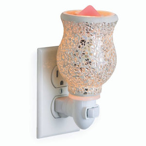 Glass Crackle Plug in Tart and Wax Warmer
